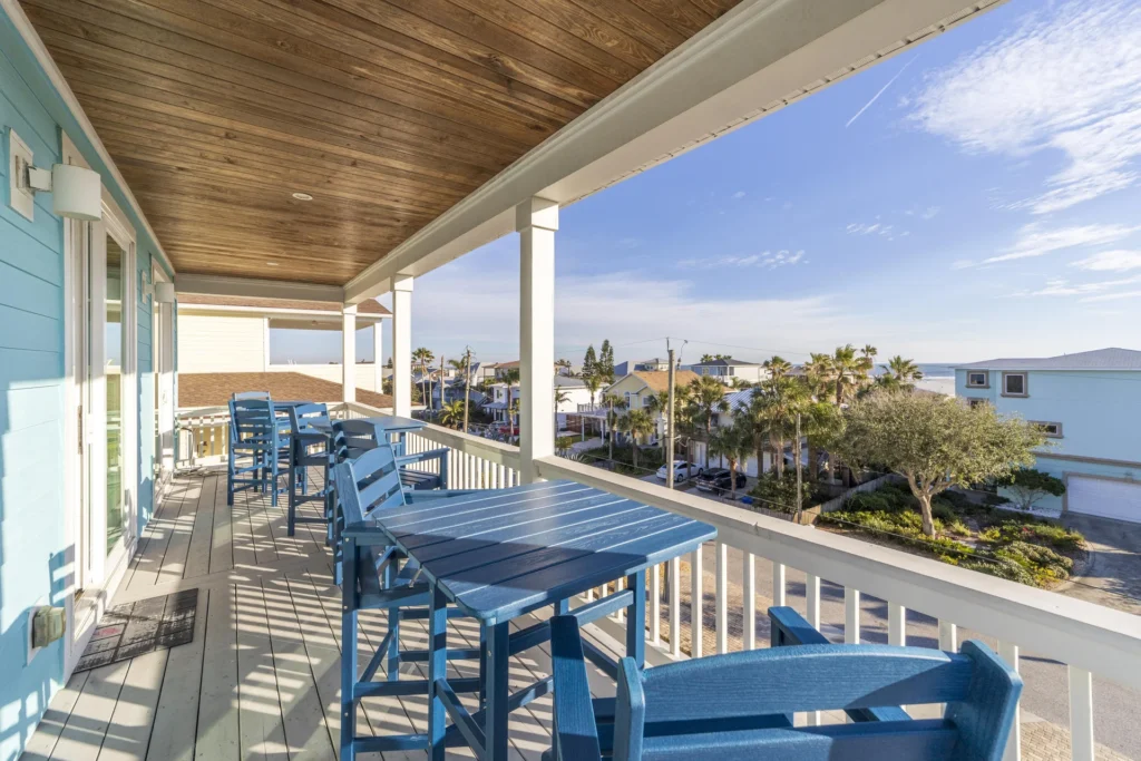 Third Floor Ocean View Deck off of Living Room/Dining Room