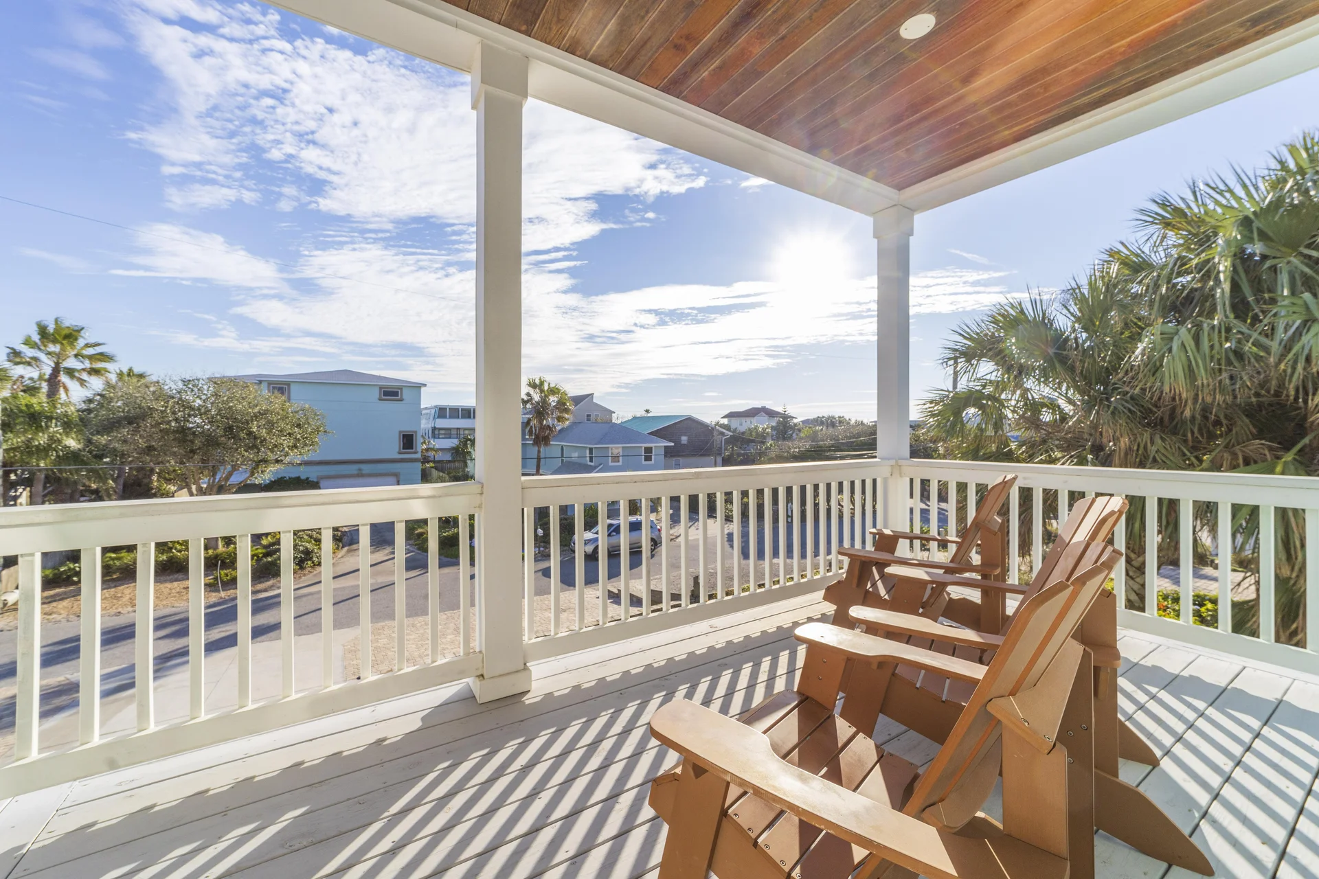 Second Floor Ocean View Deck off of Master Bedroom and Guest Bedroom