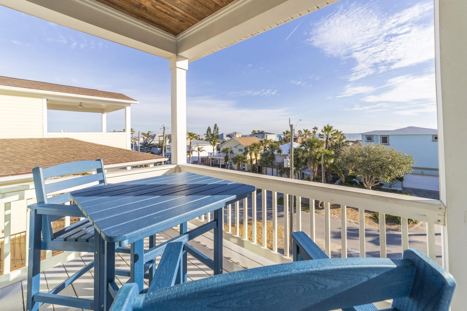 Third Floor Ocean View Deck off of Living Room/Dining Room