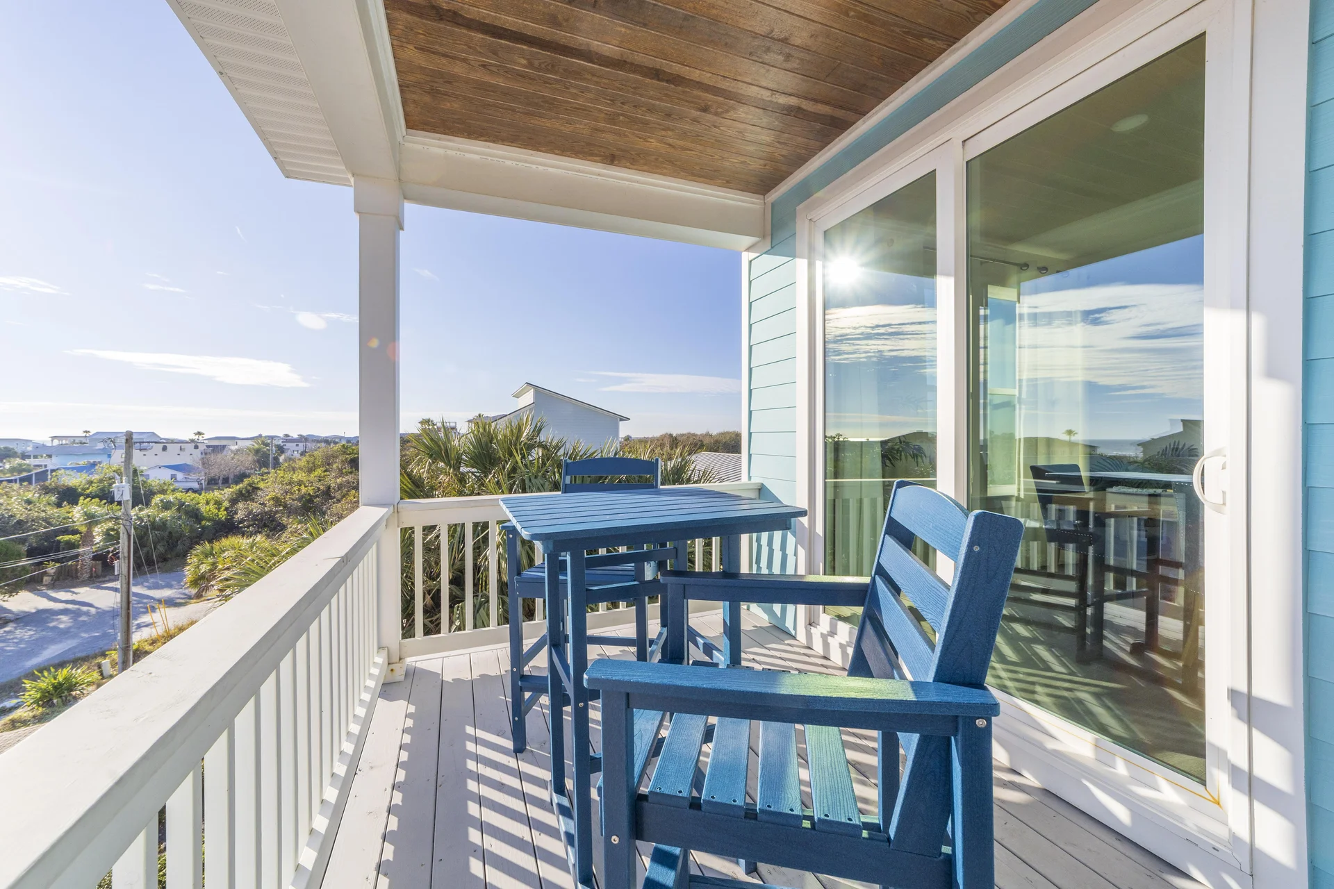 Third Floor Ocean View Deck off of Living Room/Dining Room