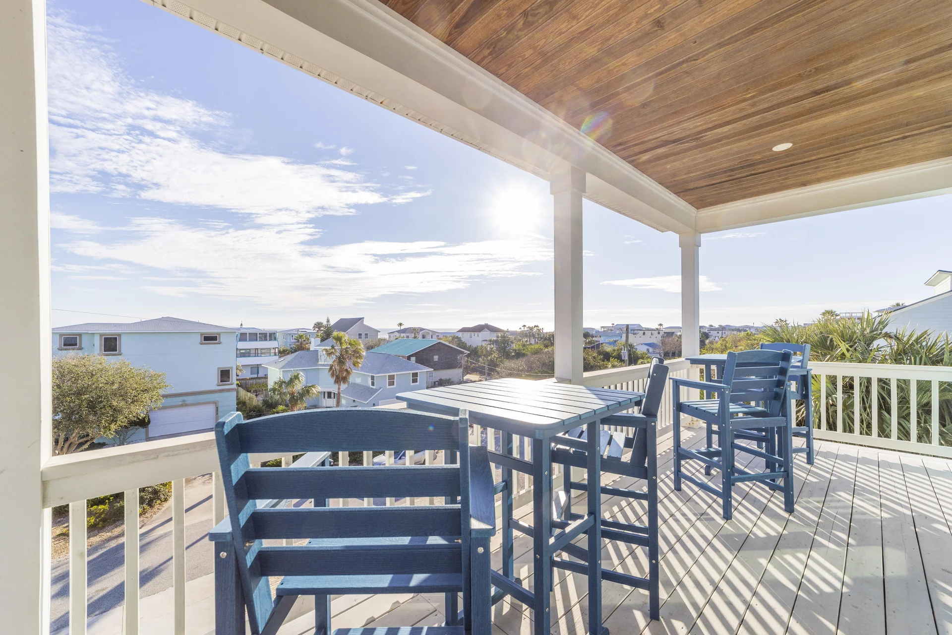 Third Floor Ocean View Deck off of Living Room/Dining Room