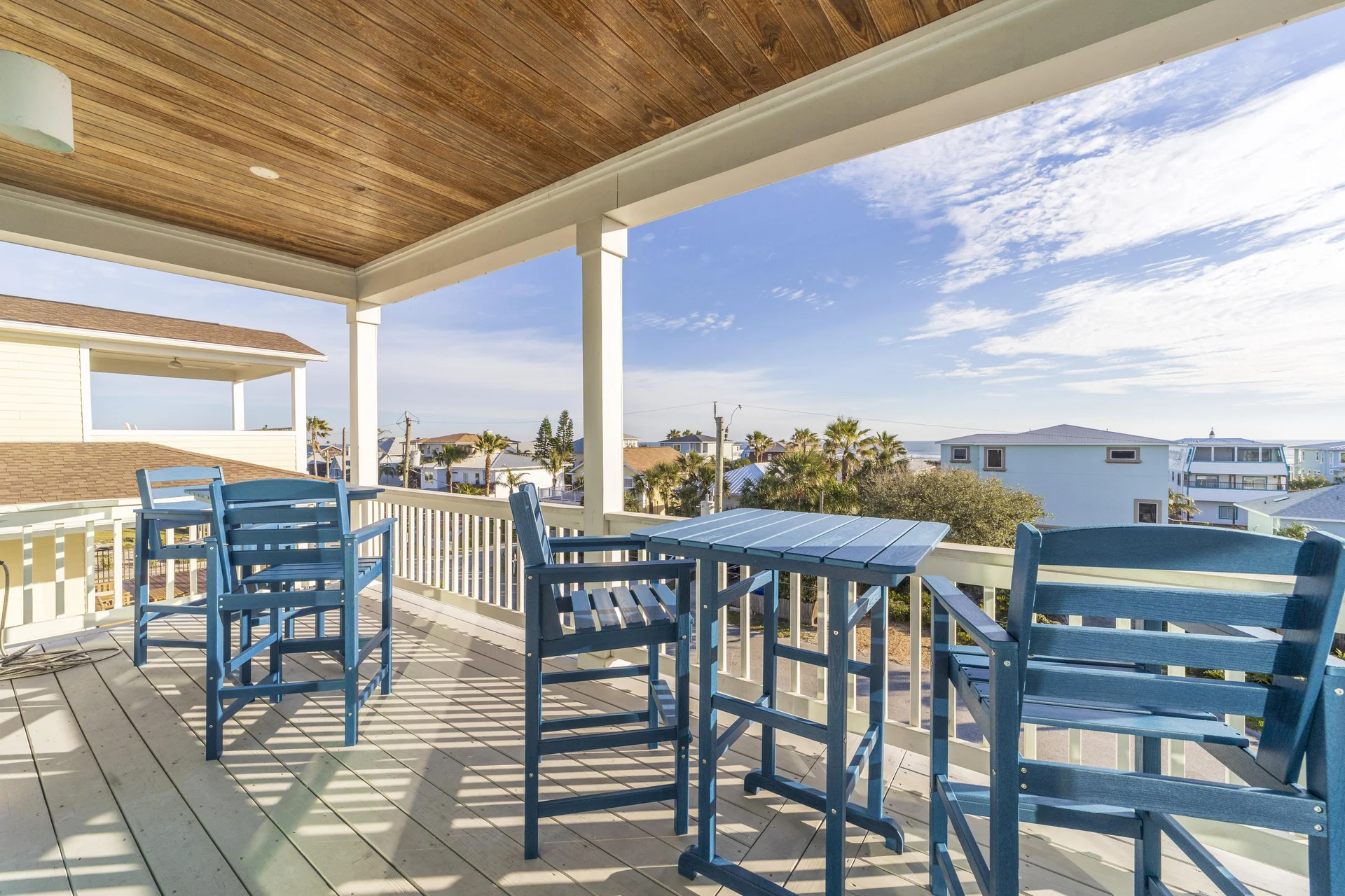 Third Floor Ocean View Deck off of Living Room/Dining Room