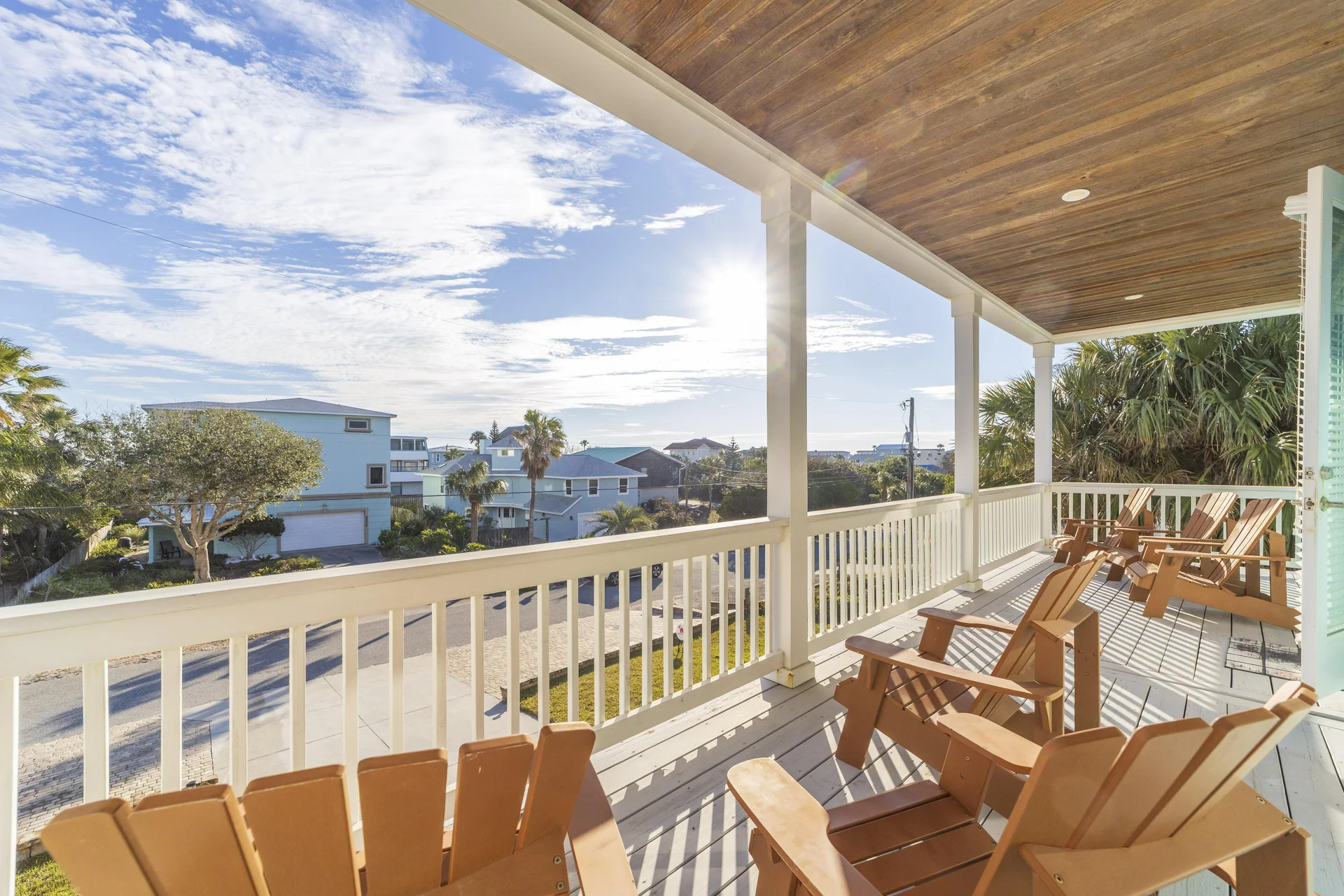Second Floor Ocean View Deck off of Master Bedroom and Guest Bedroom
