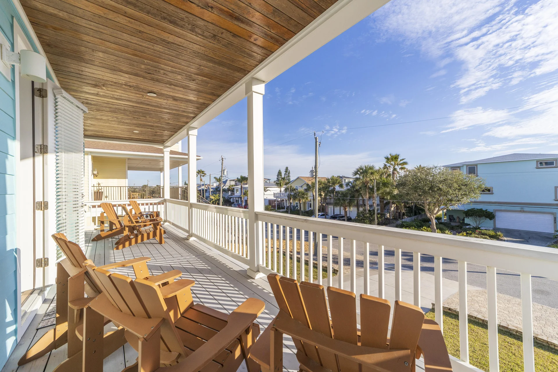 Second Floor Ocean View Deck off of Master Bedroom and Guest Bedroom