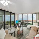 Anastasia Condos 702 Living Room with Great Ocean Views