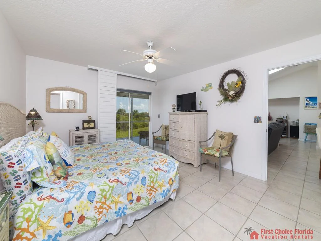 Athena By The Sea Bedroom to Living Room