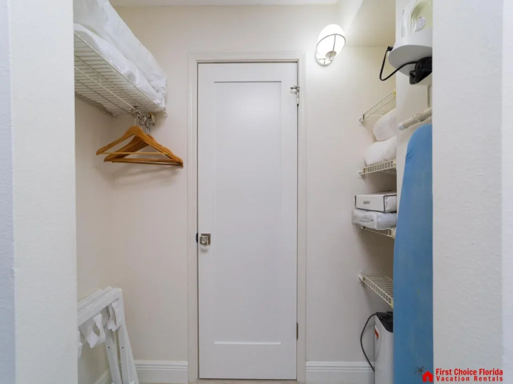 Bright, organized closet with ample storage space!