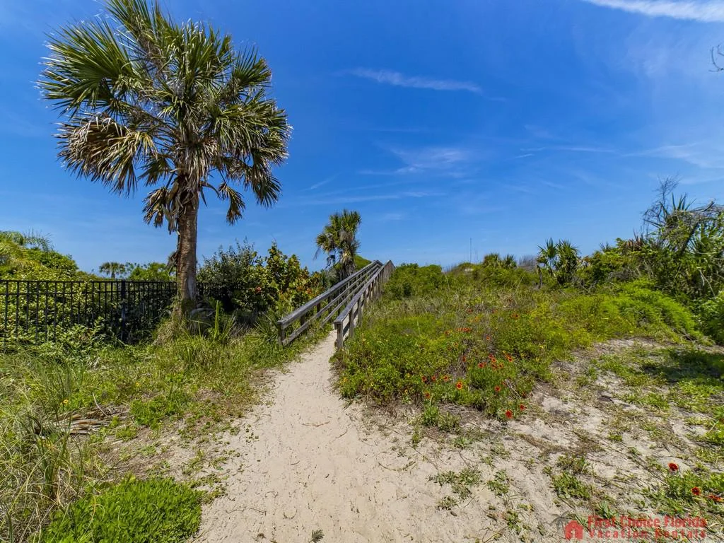 Magnolia Beach House Beach Path to Walkover