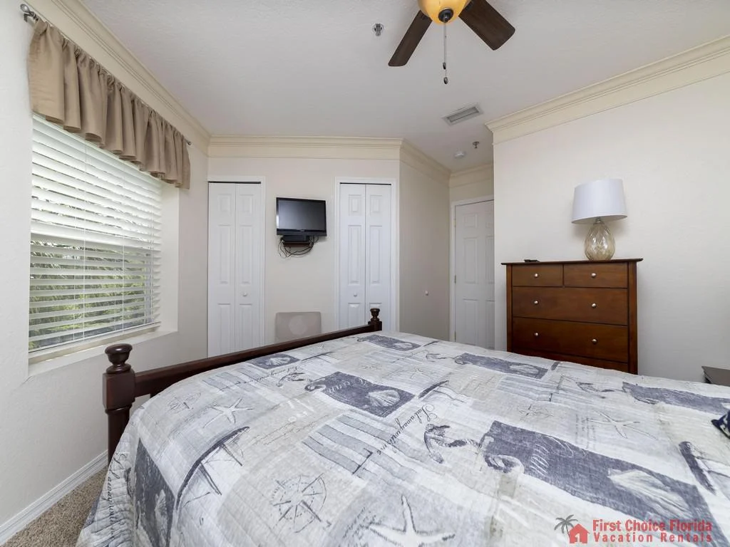 Hibiscus I201 Master Bedroom with TV