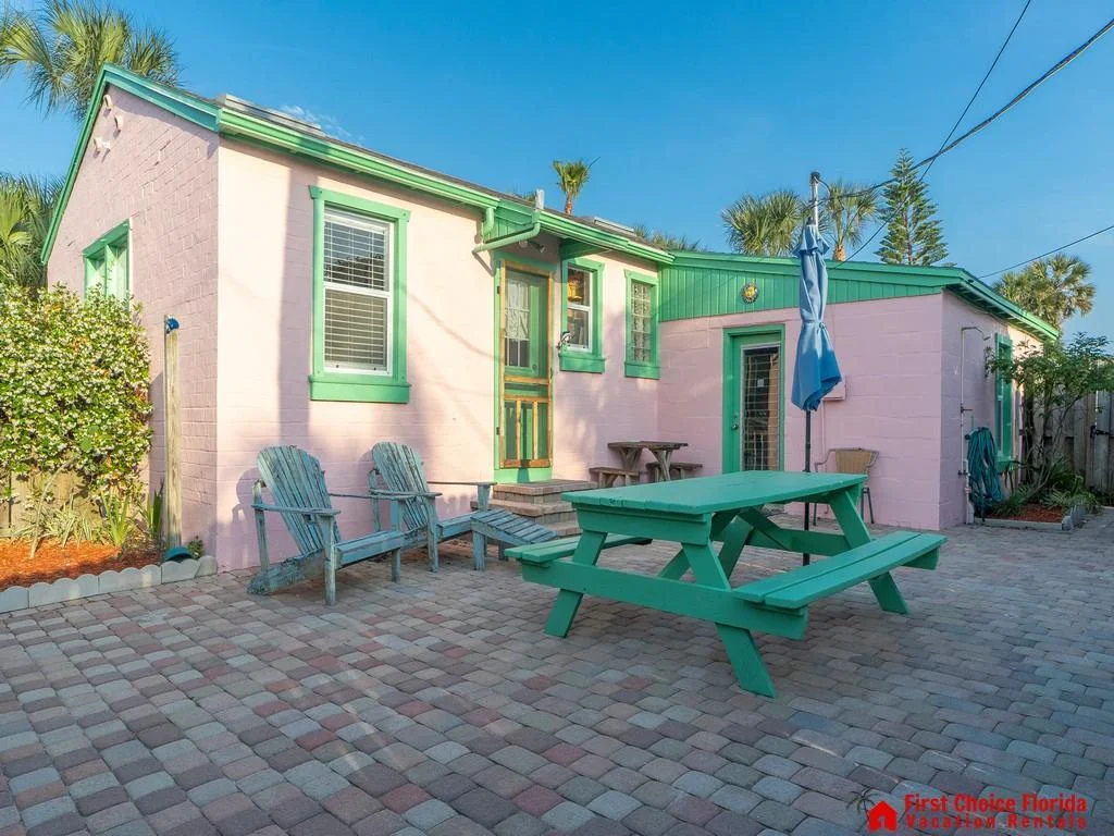 Picnic Table in Yard