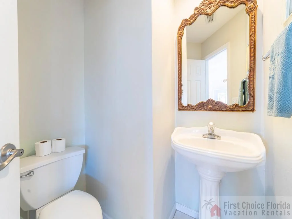 Powder Room (second floor)