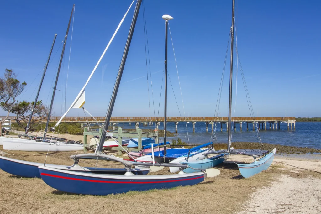 Boats at St. Augustine Salt Run