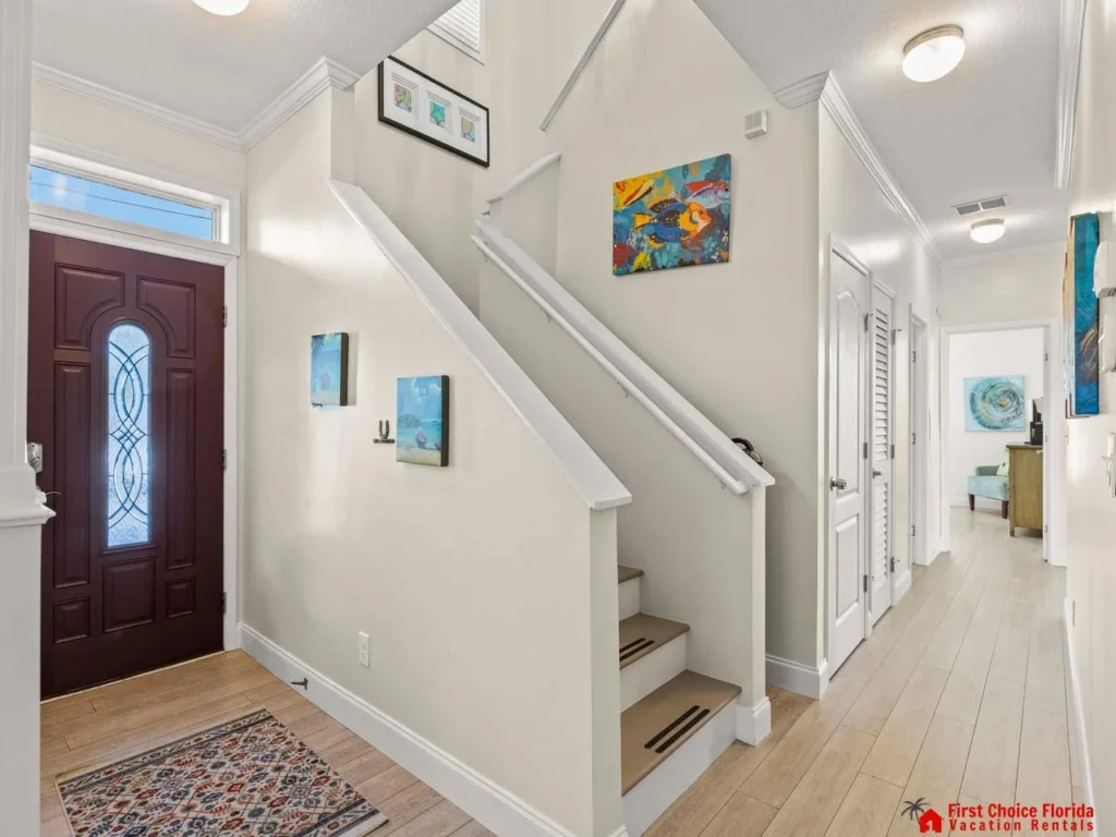 Bright and airy entryway welcoming you home