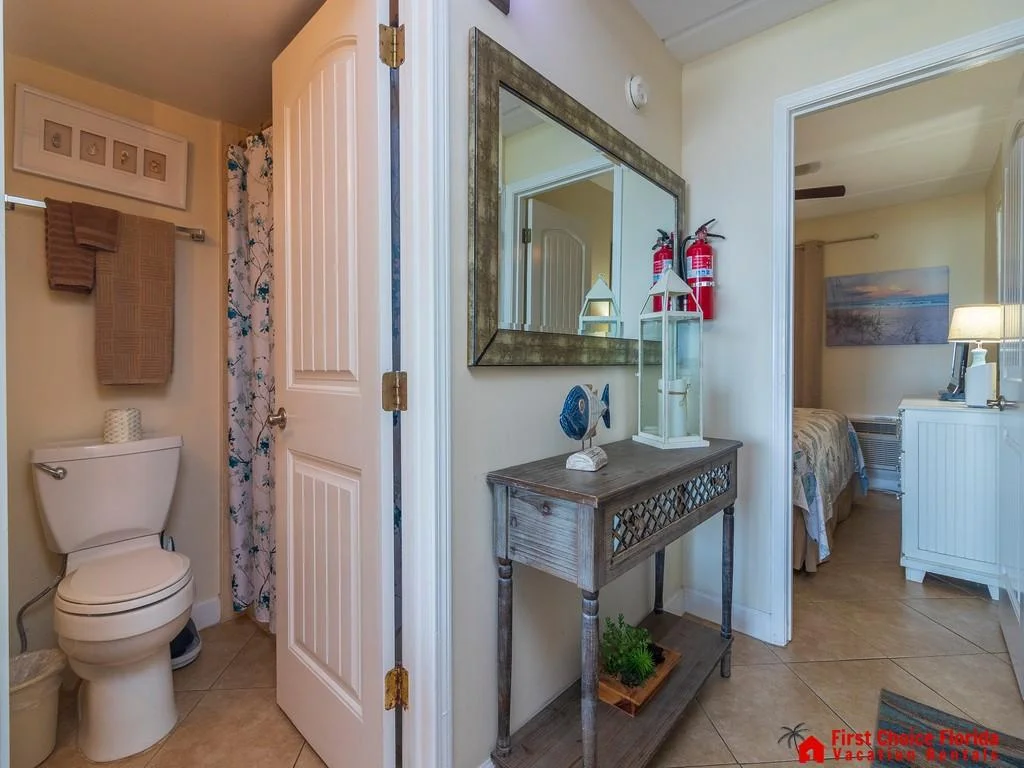 Bathroom and Entryway