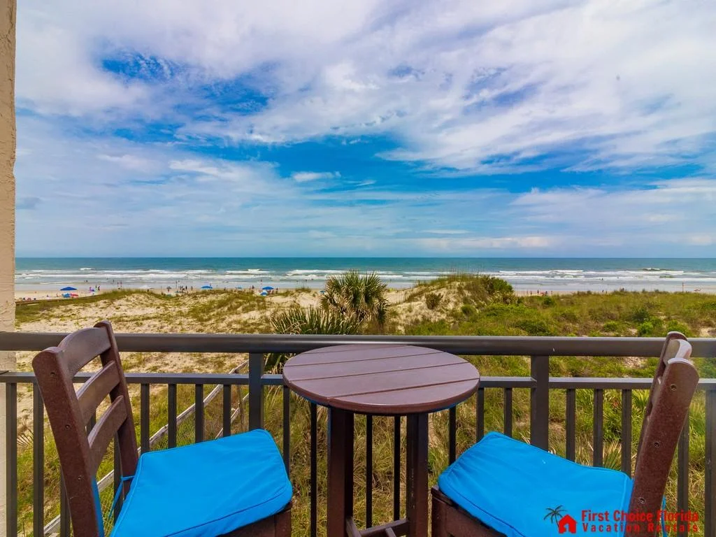 Balcony Overlooking Beach