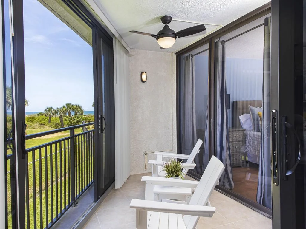 Anastasia Condos - Balcony with Ocean Views