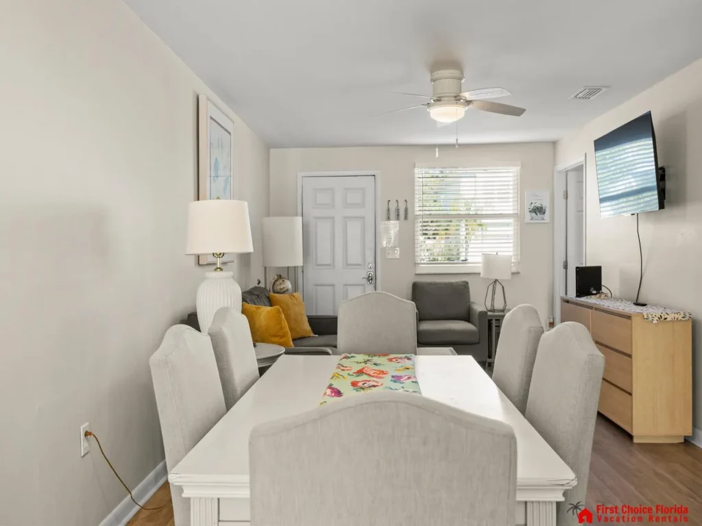 Bright and cozy dining area perfect for family meals