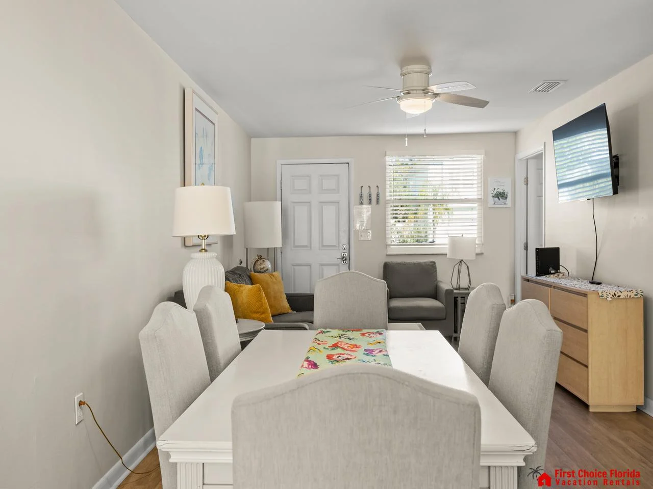 Bright and cozy dining area perfect for family meals