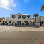 Spacious beachfront home with private patio and ocean views
