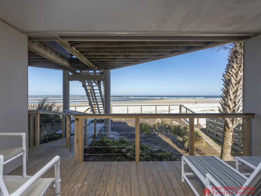 Sea Matanzas 6 - Master Bedroom Deck