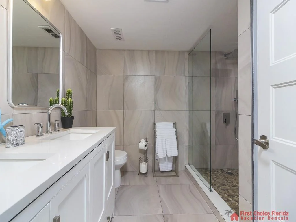 Sea Matanzas 6 Master Bathroom with Standup Shower