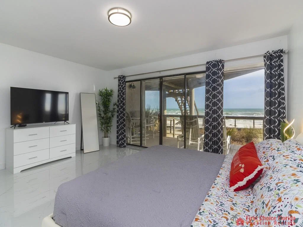 Sea Matanzas 6 Master Bedroom with TV