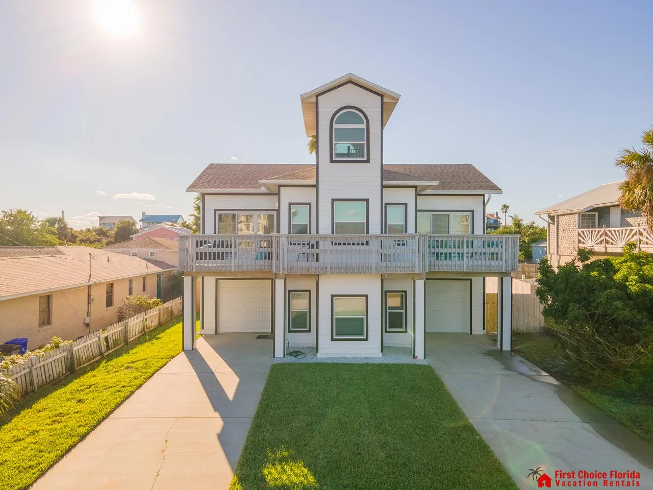 Spacious home with sunny lots of decks!