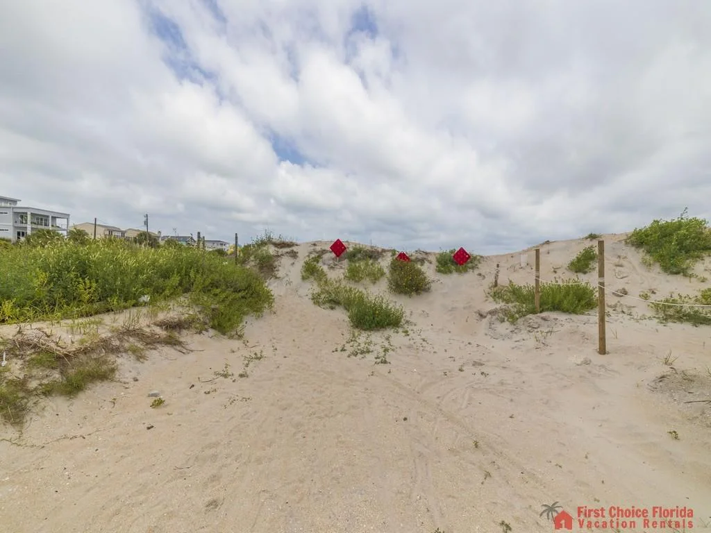 Island Surf Cottage Beach Path
