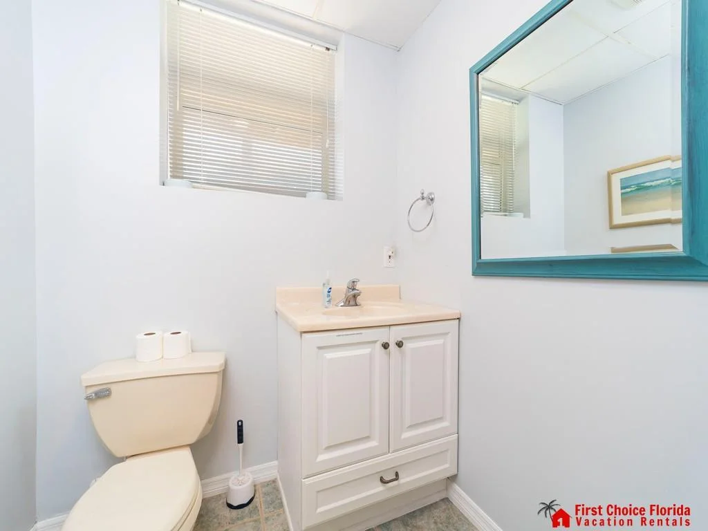 Guest Bedroom ~ First Level ~ Powder Room