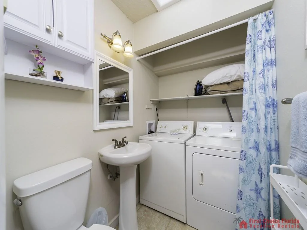 Powder Room/Laundry Room