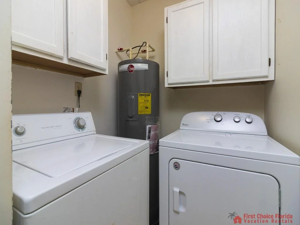 Island South Condominium 18 Washer and Dryer