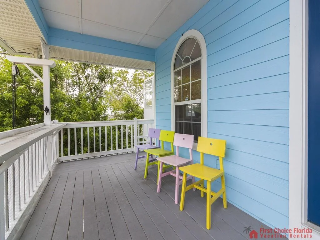 Second Floor Wraparound Balcony