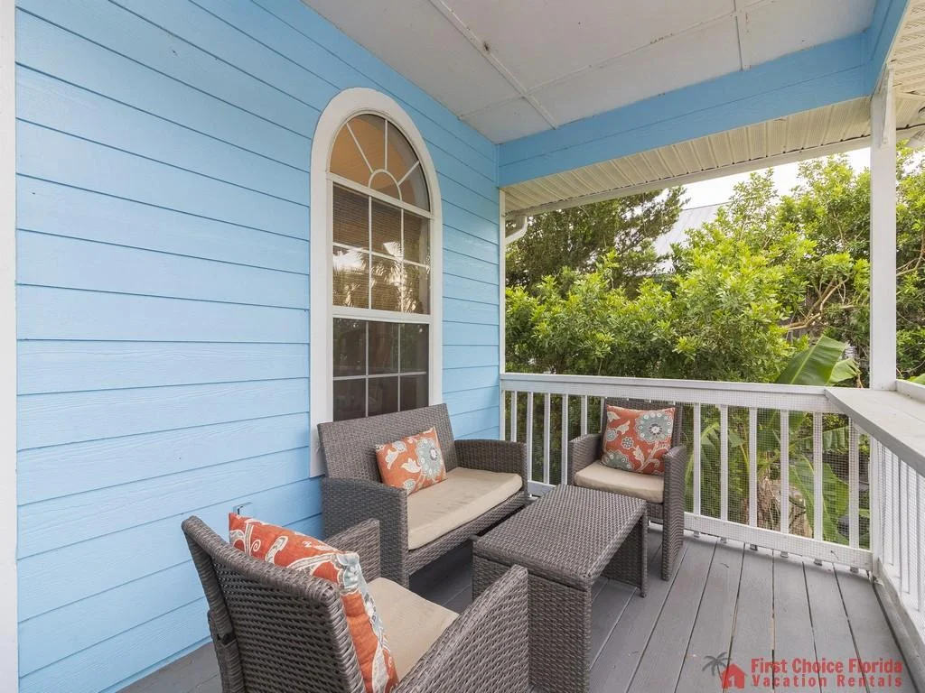 Second Floor Wraparound Balcony