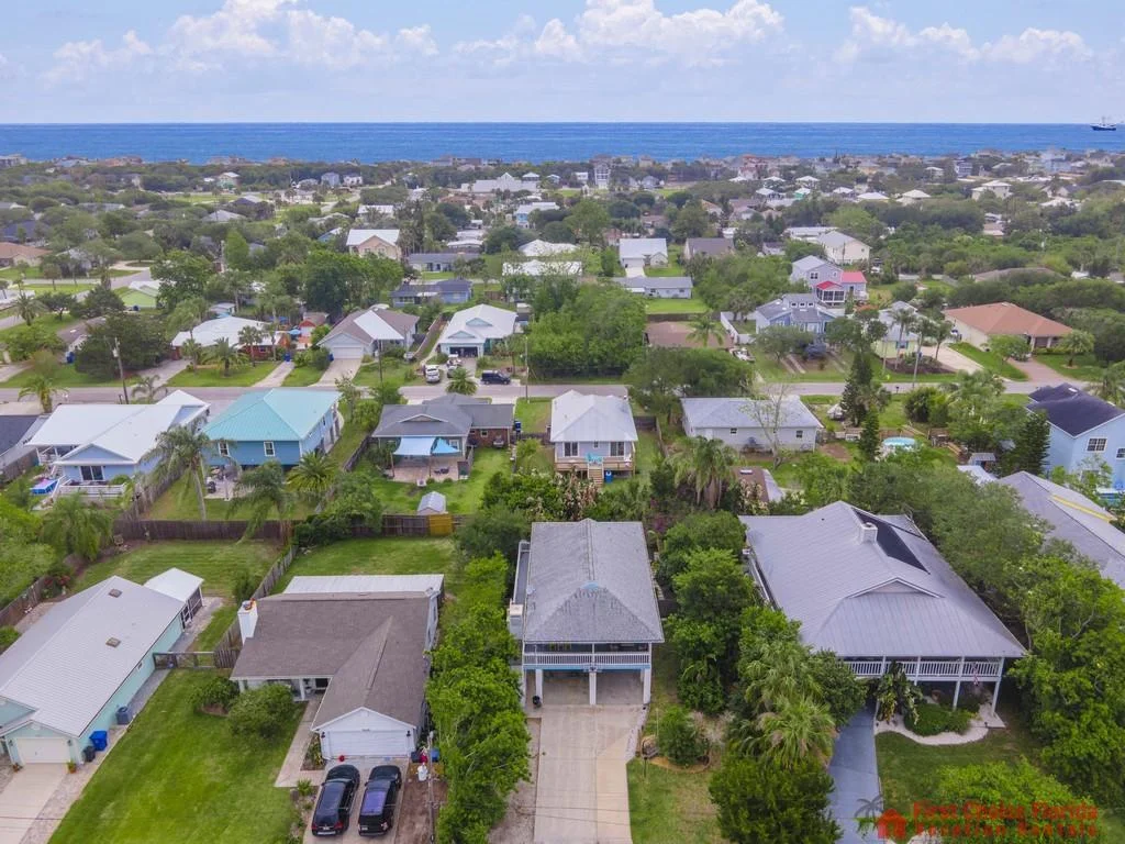 Aerial - Property to Ocean