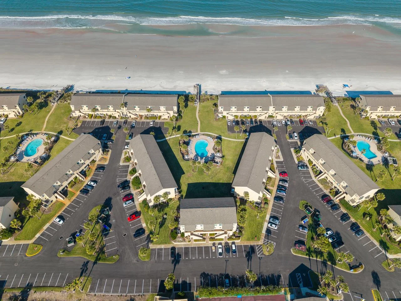 Oceanfront condos with private pools and beach access